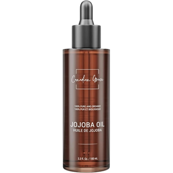Jojoba Oil 100% Cold-Pressed Organic – Skin & Hair Hydration | Canadian Grace