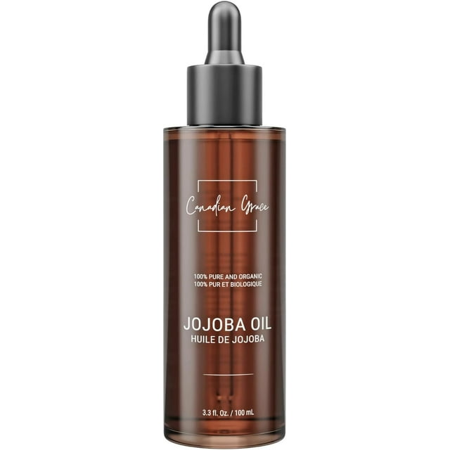 Jojoba Oil 100% Cold-Pressed Organic – Skin & Hair Hydration | Canadian Grace