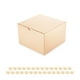 thumbnail image 1 of Cajas de regalo PACKQUEEN, 30 unidades, 15 x 15 x 10 cm, color dorado brillante, 1 of 6