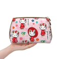 thumbnail image 6 of Sigee Sanrio Cg for Leather Makeup Bag Travel Cosmetic Organizer with Zipper Closure Toiletry bag Organizer for Women, 6 of 7