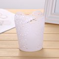 thumbnail image 6 of FaLX Pen Container Large Capacity Space-saving Plastic Hollow Design Wastebasket for Desktop, 6 of 7