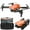 Orange, variant on Black Drone With 1080P Hd Fpv Camera Foldable Rc Quadcopter Wifi Remote Control Toy With Altitude Hold