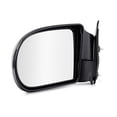 thumbnail image 3 of For Chevy S10 1999 00 01 02 03 2004 Door Mirror Driver Side | Manual Glass | Non-Heated | Manual Foldaway | Textured Black | Non-Towing | Below Eyeline Type | Standard Style | For GM1320188 | 1519331, 3 of 8