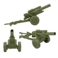 thumbnail image 5 of BMC Classic Marx US Howitzers - OD Green 3pc Plastic Army Men Field Artillery, 5 of 6