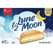 VACHON  Half Moon, Fluffy Vanilla Cakes, 282g/9.9oz., 6 cakes., {Imported from Canada}