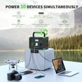 thumbnail image 6 of EBL 1000W Portable Power Station, 999Wh Solar Generator, 60W USB-C PD Fast Charge for Camping, Home, RV, 6 of 9