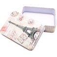 thumbnail image 1 of Contenedores de almacenamiento portátiles rectangulares de dibujos animados con tapa para joyas, monedas, té, dulces, almacenamiento de pastillas (multicolor, 2 uds.) JAMW Sencillez, 1 of 4