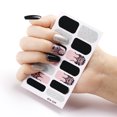 thumbnail image 1 of Pegatinas autoadhesivas para manicura, juego de pegatinas para decoración de uñas, cuatro tipos de envolturas para uñas de moda, tiras para uñas, arte de uñas, 1 of 7