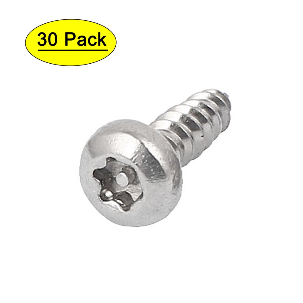 4.2mmx13mm 304 Stainless Steel Pan Head Star Drive Self Tapping Screw