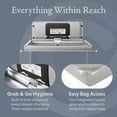 thumbnail image 3 of Foundations Ultra Horizontal Baby Changing Station, EZ Mount Backer Plate Included,Silver (200-EH-04), 3 of 11