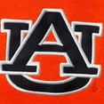 thumbnail image 4 of Men's Colosseum Orange Auburn Tigers Arch & Logo Crew Neck Sweatshirt, 4 of 4