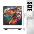 thumbnail image 2 of High Precision Body Weight Scale Smart Bathroom Scales with Large LCD Display(400lbs),Decorative for Bedroom-Colorful And Detailed Painting Of Angry Tyrannosaurus Rex Dinosaur, 2 of 4