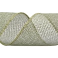 thumbnail image 2 of Joycrosso Burlap Wired Edge Ribbon 2.5 inch x 10 Yards, Spring Moss, Ideal for Crafting, Gift Wrapping, Wreath, Christmas Tree, and Rustic Wedding Decorations, 2 of 4