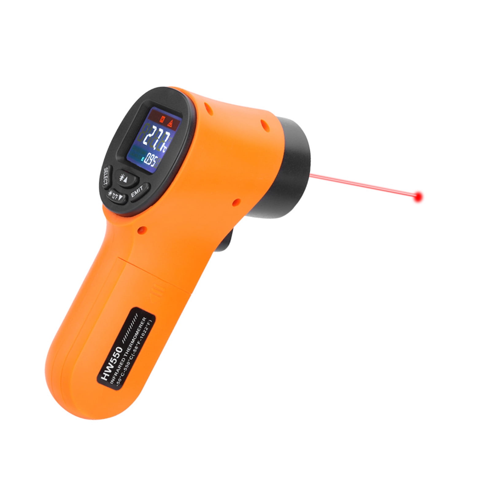Buy Wholesale China High Temperature Infrared Thermometer Handheld Gun,-50'c--1800'c,high  Temp Tester With Backlit Flash & Infrared Thermometer at USD 46.71