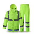 thumbnail image 1 of Two sets Reflective Raincoat Rain Pants Suit Duty Split Raincoat Sanitation Workers Labor Protection Outdoor Raincoat, 1 of 1