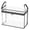 B-14.96x9.44x12.59in, variant on Zhuke Large Clear Zippered Storage Bag, Portable Transparent Organizer Tote with Reinforced Handles, Waterproof Storage Bin for Clothes, Toys, Books & Home Organization(14.96x9.44x12.59in)
