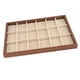 thumbnail image 4 of Bandeja de exhibición de joyas de madera para tocador, escritorio, multiusos, antiarañazos, apilable Estilo B, 4 of 9