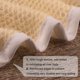 thumbnail image 4 of 6 paños exfoliantes para limpieza corporal y facial. Toallas de baño exfoliantes de doble cara para hombres y mujeres, masajes y spa. Lado exfoliante áspero y lado suave de felpa., 4 of 6