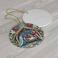 thumbnail image 3 of Holiday Nativity Scene Ornament For Christmas Tree Decorations 1Pc Height 7 Inches Ideal For Hanging On Tree Or Display Easy To Use And Safe For Kids, 3 of 4