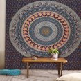 thumbnail image 1 of Tapiz para Colgar en la Pared, Mandala Bohemio, Tapiz Hippie, Decoración Artística para Dormitorio, Sala de Estar, Dormitorio, Cortina de Ventana()(150x100cm), 1 of 4