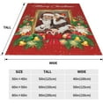 thumbnail image 3 of Personalised Blanket - Custom Blanket with Photos Text.Custom Blanket with 1-9 Photo Collages,Flannel Blankets for Mothers Day Customized Gifts For Mom, 125×100cm, 3 of 6