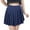 Navy, variant on Fvwitlyh Denim Skirts For Women Women Skirt Fashionable New Pattern Minimalist Solid Color Elastic Waistband Comfortable And Versatile Slim Fit Pleated Skirt Navy,L