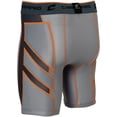 thumbnail image 2 of CHAMPRO Wind Up Compression Sliding Shorts, Adult 2X-Large, Grey, 2 of 4