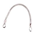 thumbnail image 2 of Correas de repuesto para monedero, cinturón de llavero, correa corta hecha a mano, bolsas de Metal desmontables, correa para bolsos de mujer, bolso de Plata 032 metros Salvador Asas de bolso, 2 of 10