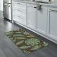 thumbnail image 2 of Maples Rugs Reggie Bohemian Floral Dark Grey Washable Hallway Runner Rug, 1'8 x 4', 2 of 6
