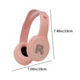 thumbnail image 2 of Hwkond Bluetooth Headphones Bluetooth 5.3 Wireless Headset With High-definition Calling Intelligent Noise Reduction Strong Battery Life Card Insertion Bluetooth Headset Up to 25% Off, 2 of 7