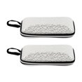 thumbnail image 3 of Weiweiguan 2 Pcs Simple Glasses Leather Protection Boxes Frame Storage Cases for Protection, 3 of 7