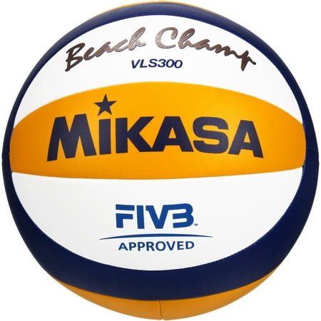 Mikasa Beach Champ VLS300 Outdoor Volleyball (Best Beach Volleyball Ball)