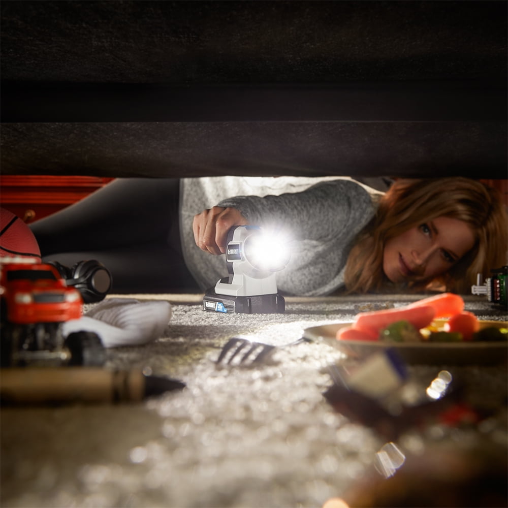 HART 20-Volt LED Light Kit, 200 Lumens, (1) 1.5Ah Lithium-Ion Battery