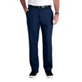 thumbnail image 1 of Haggar Cool 18 Pro Pantalón delantero plano de ajuste clásico para hombre, tallas regulares y grandes, azul marino, 40 W x 29 L, 1 of 5