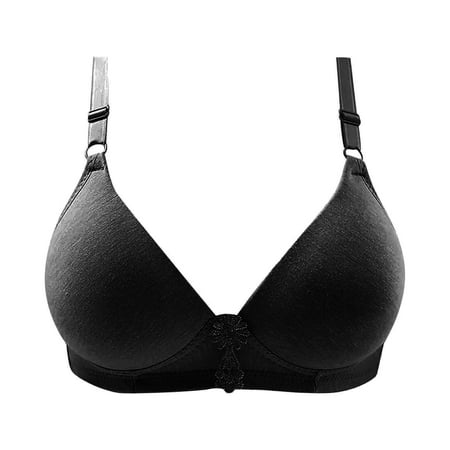 Fesfesfes Bras for Women Wireless Ladies Comfortable Shaping Bra Underwear Bras Push-Up Bra
