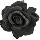 thumbnail image 3 of 4pcs/pack Fabric Rose Hair Flowers Clips Mexican Hair Flowers Hairpin Brooch Headpieces (black), 3 of 5