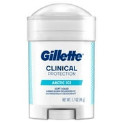 Gillette Clinical Strength Anti-Perspirant Deodorant Treatment Advanced Solid Sticks, Arctic Ice - 1.7 Oz