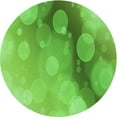 thumbnail image 1 of Ahgly Company Machine Washable Indoor Round Transitional Emerald Green Area Rugs, 6' Round, 1 of 7