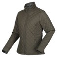 thumbnail image 3 of Regatta - Chaqueta Aislante Charleigh de Acolchado para Mujer (Caqui Oscuro Dot), 3 of 3