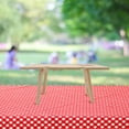 thumbnail image 3 of LABSERRON Portable Small Outdoor Table 1 Pc in Light Brown for Various Occasions, 3 of 8