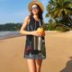 thumbnail image 3 of Fotbe Two Bottles Of Red And White Wine Vestido de Verano sin Mangas para Mujer – Vestido Midi Línea A, Estilo Camiseta Floral, Vestido Playero Casual y Fluido, 3 of 7