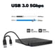 thumbnail image 2 of External CD/DVD Drive Burner DVD Drive Player Optical Drive, 2 of 5