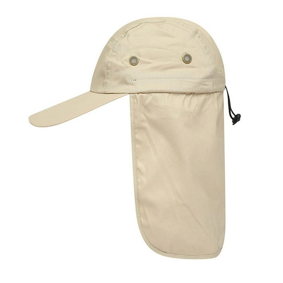 UDIYO Peaked Hat Unisex Breathable Space-saving Washable Foldable Portable Baseball Hat Neck Protection Camping Climbing Hat for Travel