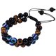 thumbnail image 4 of WORGEOUS Pulsera de piedra de ojo de ojo malvado pulsera con cuentas de cuentas cadena de mano de yoga ajustable, 4 of 9