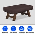 thumbnail image 3 of COVERS&ALL Air Hockey Table Covers, Made of 12 Oz Waterproof & UV-Resistant Cover Max Fabric, Suitable for Indoors/Outdoors (88" W x 44" D x 15" H, Coffee), 3 of 8