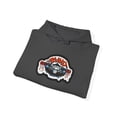 thumbnail image 3 of Nunchuks Reaper Blind Creager Vintage Skateboard 90s 2002 Classic Hoodie Print - 4XL / Dark Heather, 3 of 5