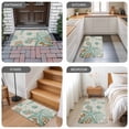 thumbnail image 6 of Aqua Coastal Starfish Door Mat&nbsp;Indoor Outdoor Entrance,Non Slip Small Rug for Kitchen Bathroom Entryway Rug,Farmhouse Nautical Seahorse Coral Washable Doormat Floor Mat 16x24 Inch, 6 of 8