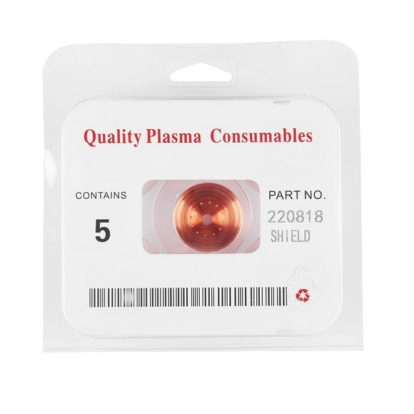 Escudo de plasma, 5 piezas Copa de escudo de plasma Tapa de escudo de plasma Tapa de plasma optimizada para la excelencia NikouMX herramienta