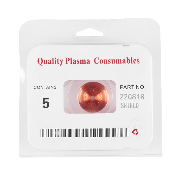Escudo de plasma, 5 piezas Copa de escudo de plasma Tapa de escudo de plasma Tapa de plasma optimizada para la excelencia NikouMX herramienta
