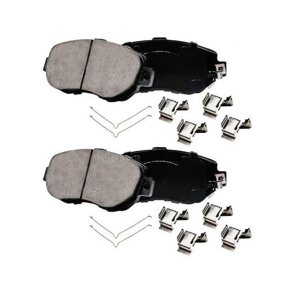 Front Brake Pad Set - Compatible with 2002 - 2010 SC430 Base 2003 2004 2005 2006 2007 2008 2009